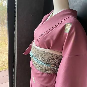 Amazon.co.jp: 珍しい！百人一首柄の洗濯機で洗える小紋 袷の